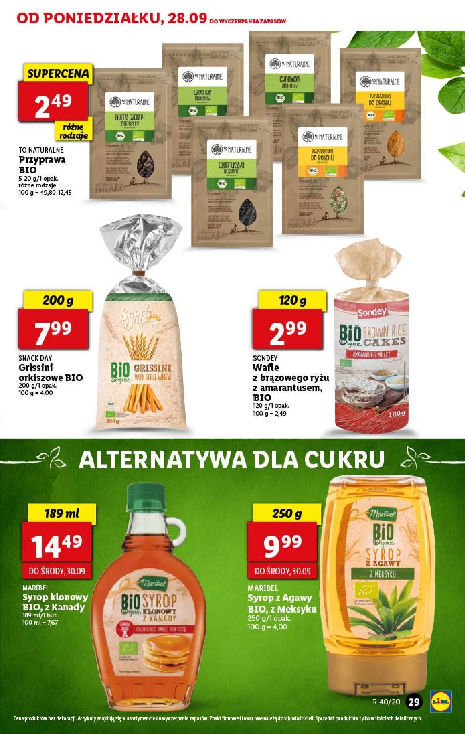 Gazetka promocyjna Lidl do 30/09/2020 str.29