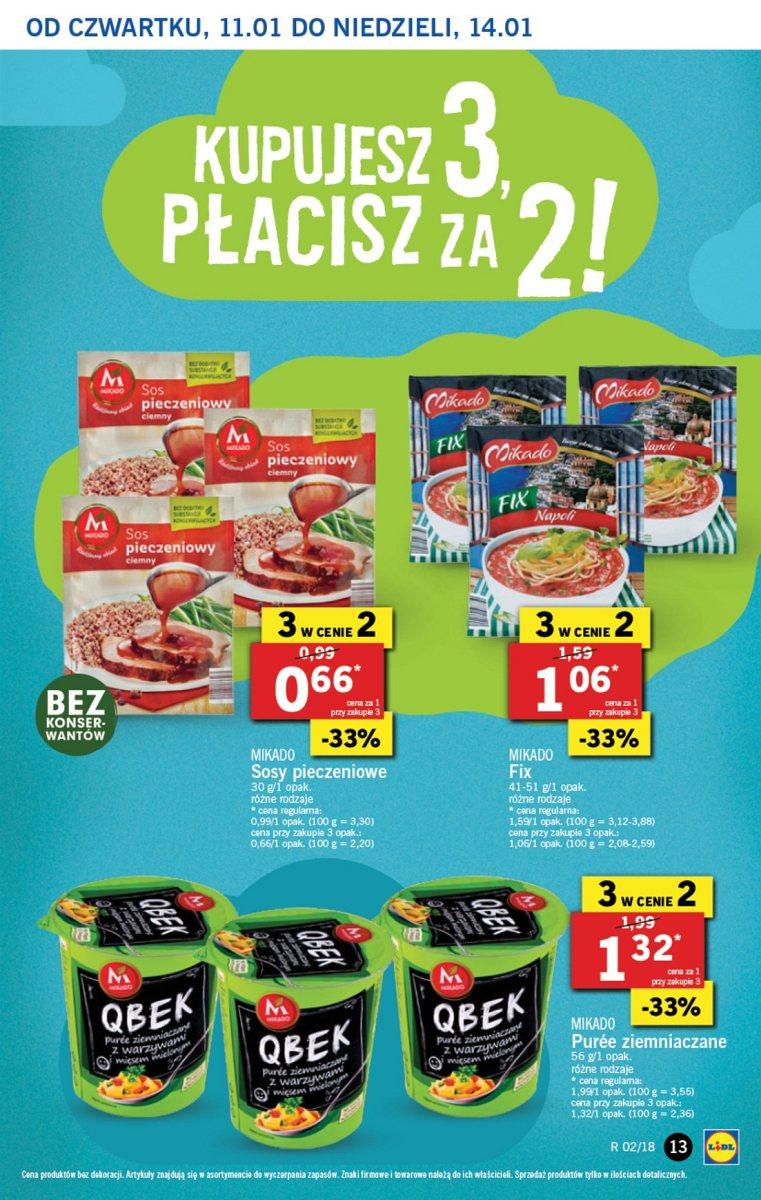 Gazetka promocyjna Lidl do 14/01/2018 str.13