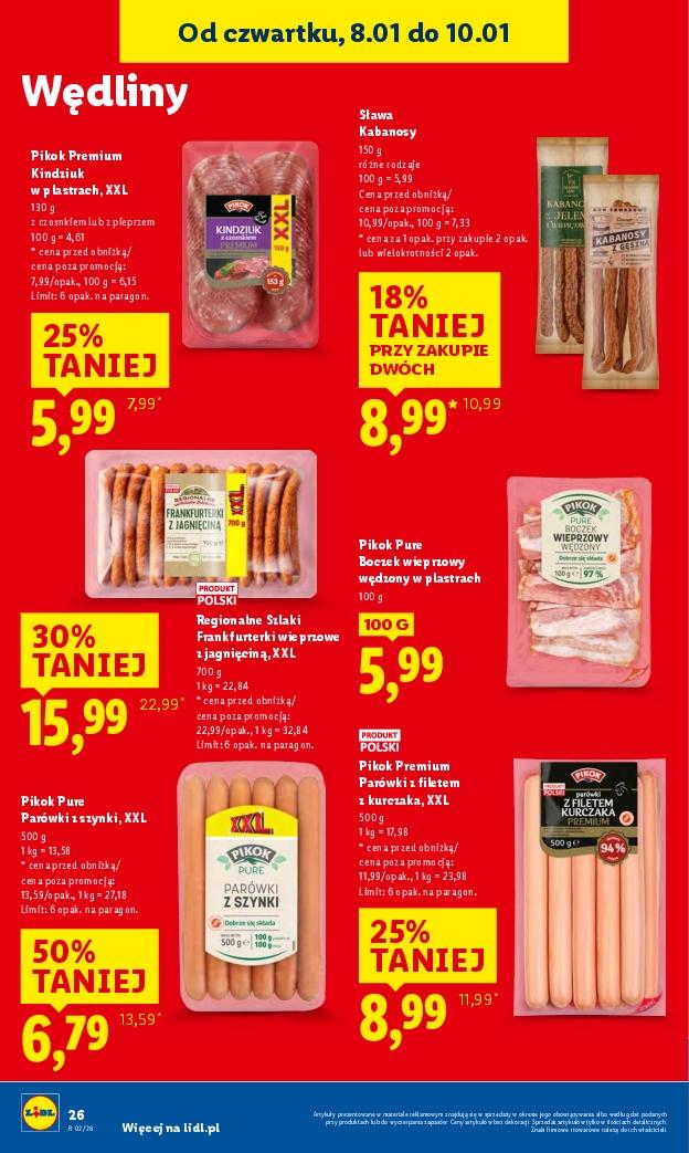 Gazetka promocyjna Lidl do 10/01/2026 str.26