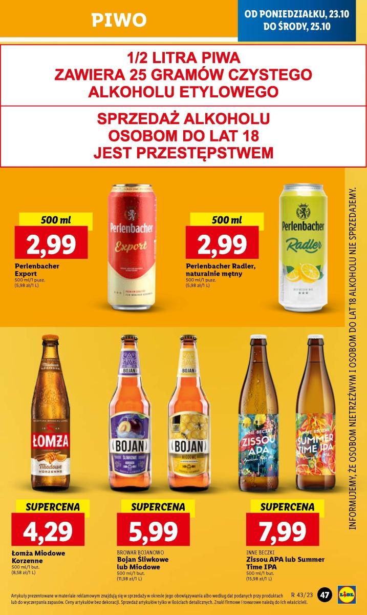 Gazetka promocyjna Lidl do 25/10/2023 str.52