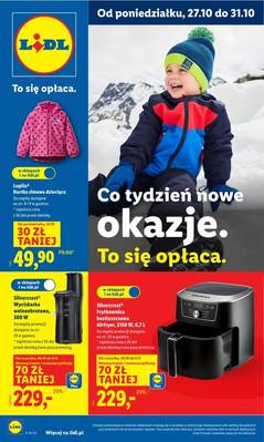 Lidl gazetka - od 27/10/2025 do 31/10/2025