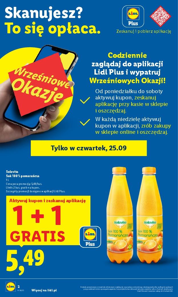 Gazetka promocyjna Lidl do 27/09/2025 str.2