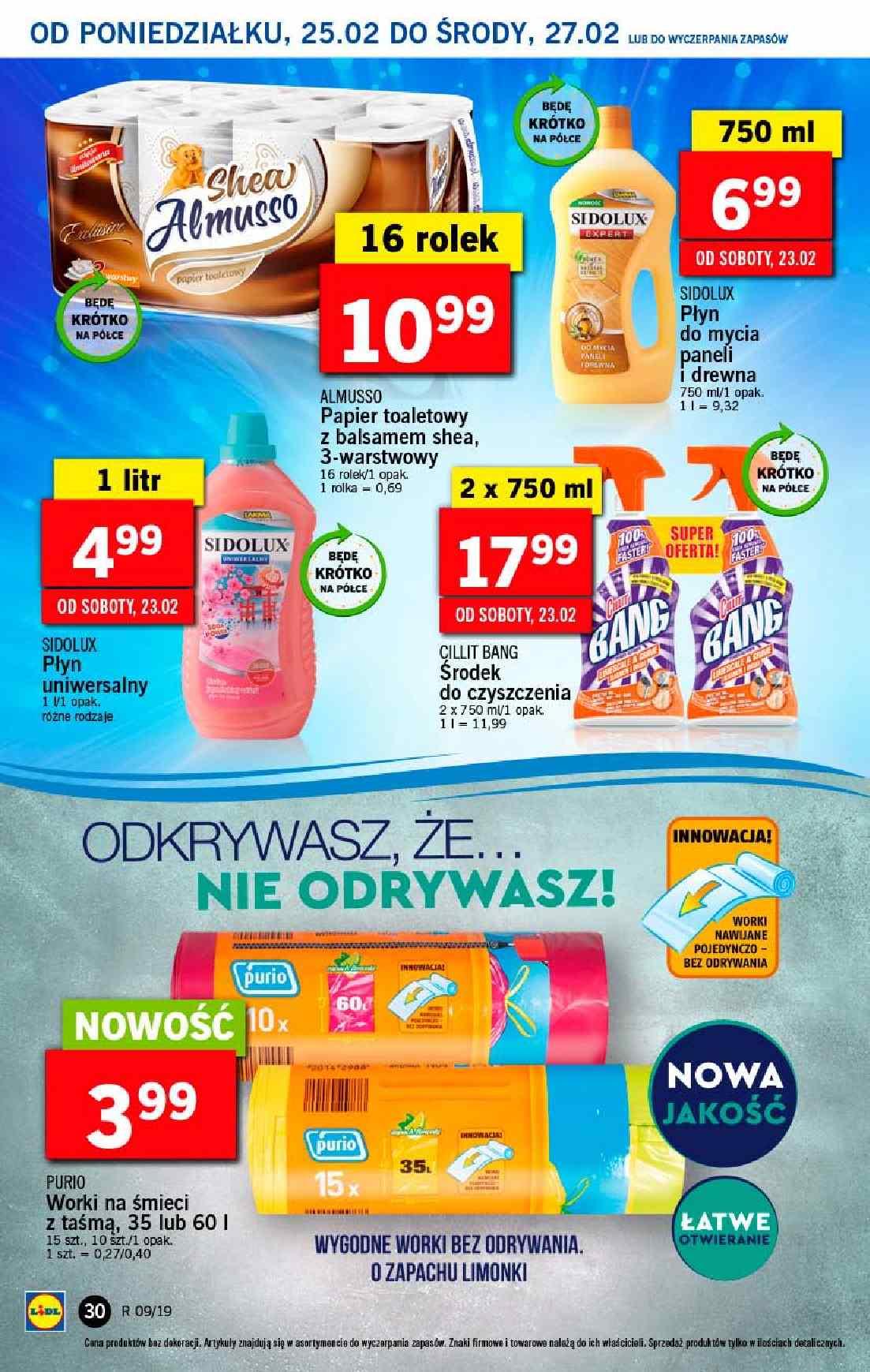 Gazetka promocyjna Lidl do 27/02/2019 str.30