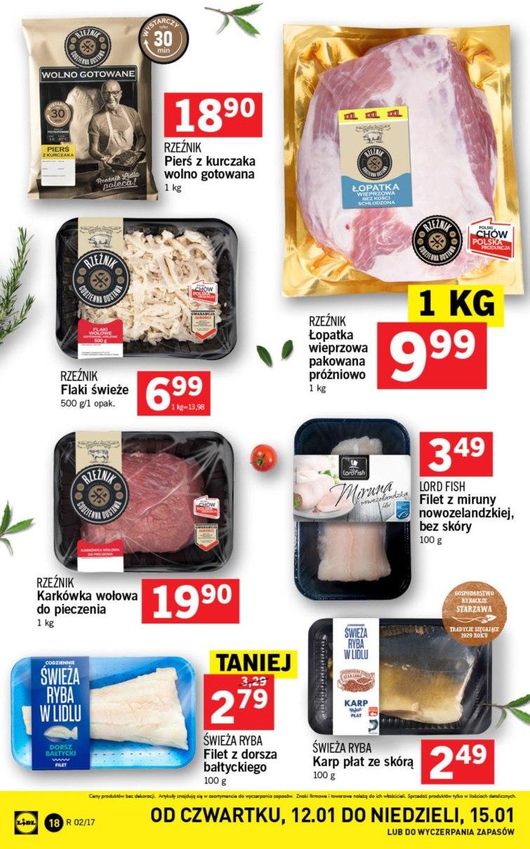 Gazetka promocyjna Lidl do 15/01/2017 str.18