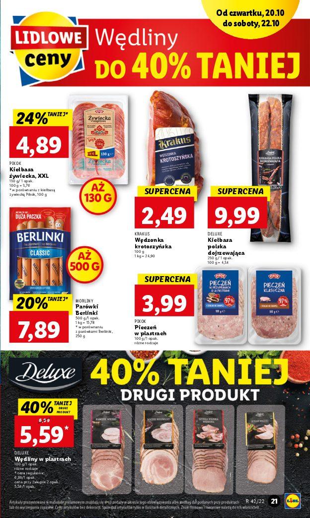 Gazetka promocyjna Lidl do 22/10/2022 str.21