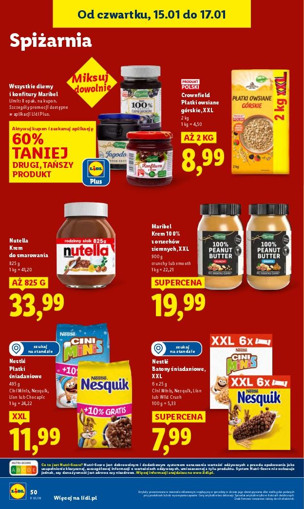 Gazetka promocyjna Lidl do 17/01/2026 str.50