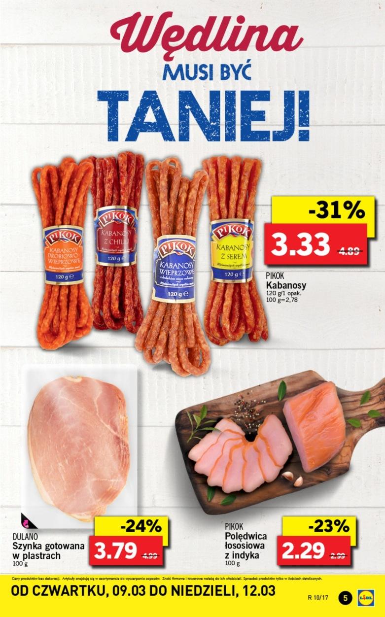 Gazetka promocyjna Lidl do 12/03/2017 str.5