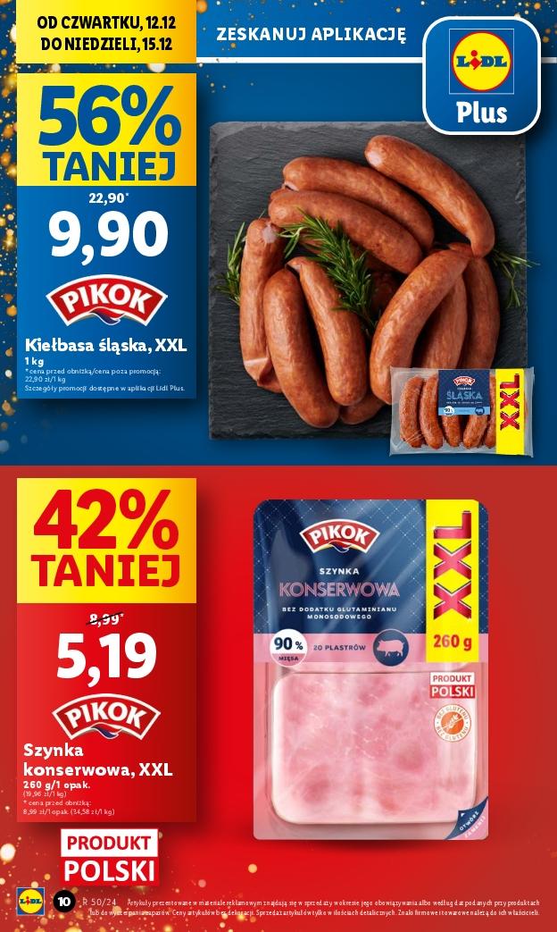 Gazetka promocyjna Lidl do 18/12/2024 str.10