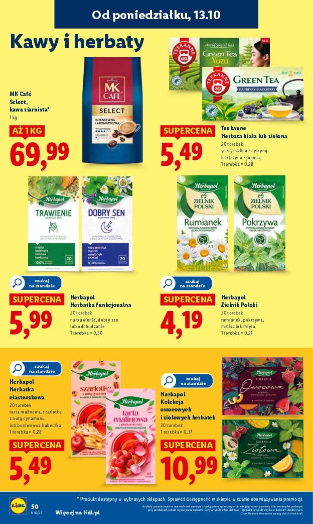 Gazetka promocyjna Lidl do 15/10/2025 str.50