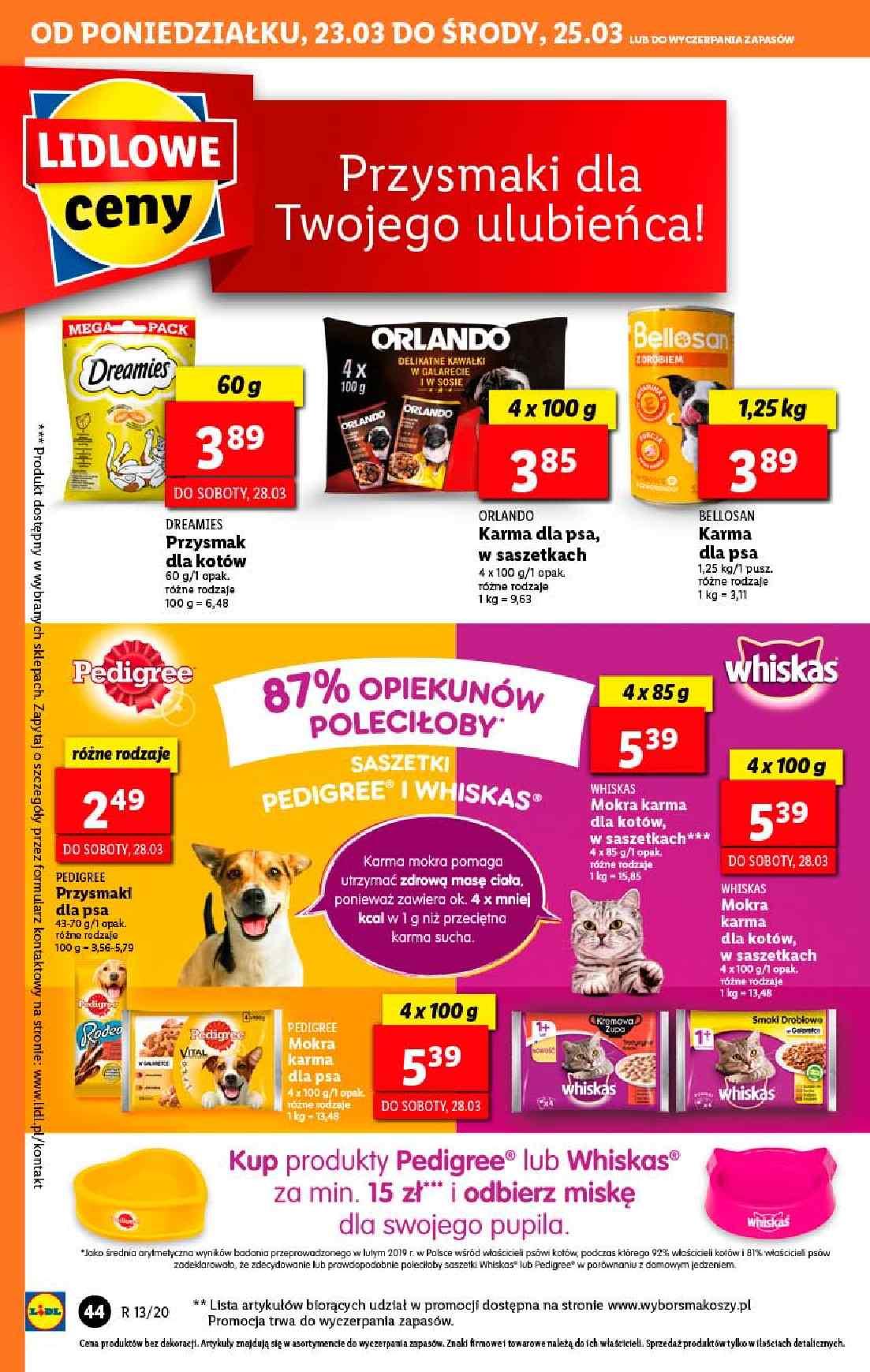 Gazetka promocyjna Lidl do 25/03/2020 str.44