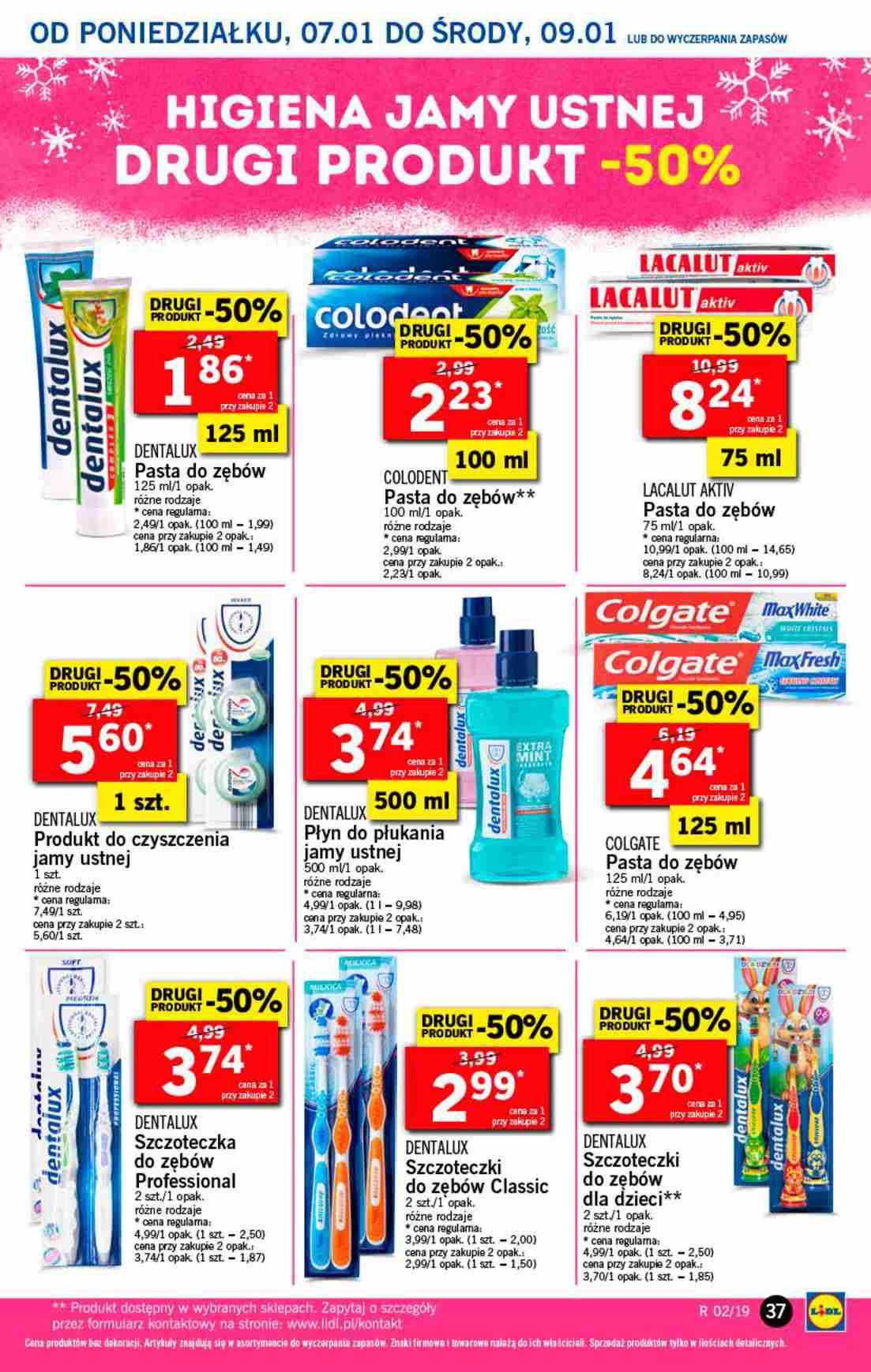 Gazetka promocyjna Lidl do 09/01/2019 str.37