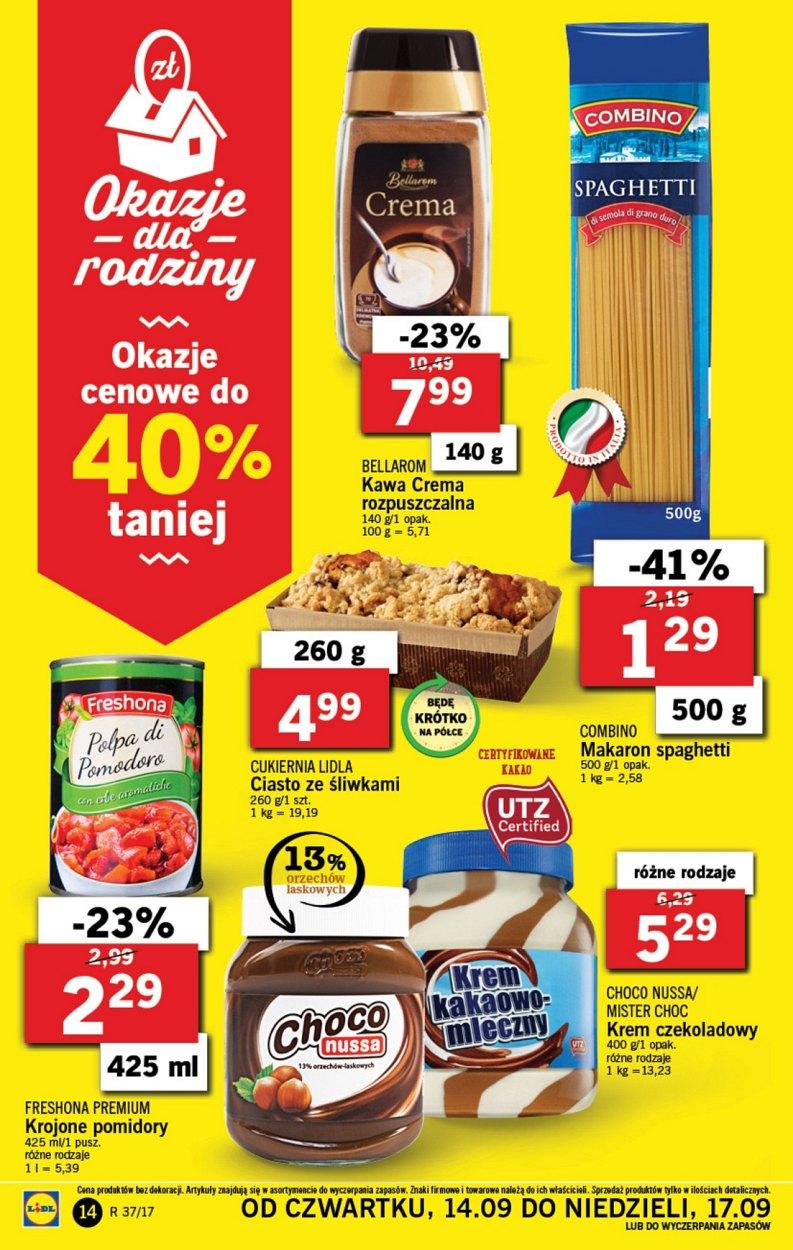 Gazetka promocyjna Lidl do 17/09/2017 str.14