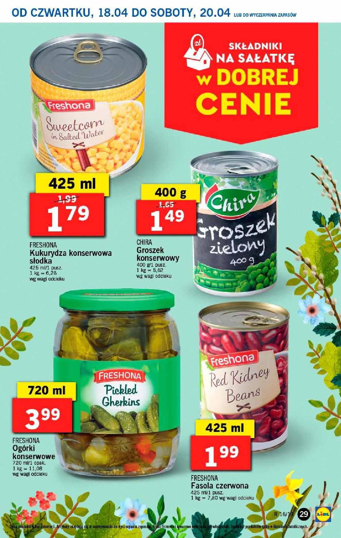 Gazetka promocyjna Lidl do 20/04/2019 str.29