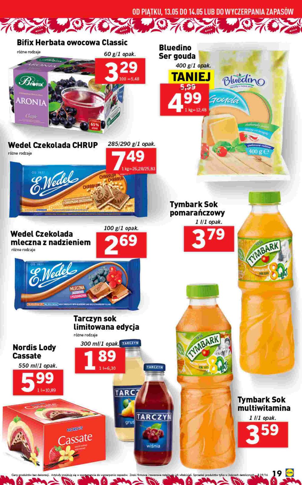 Gazetka promocyjna Lidl do 15/05/2016 str.19