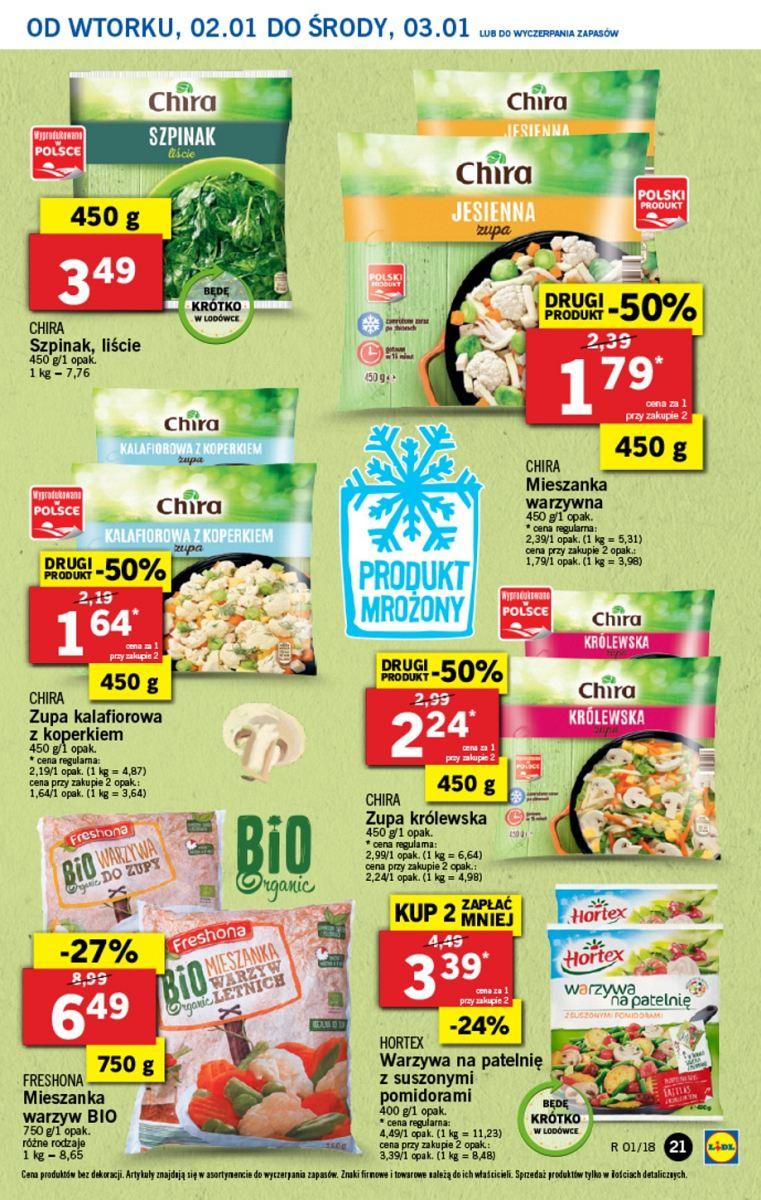 Gazetka promocyjna Lidl do 03/01/2018 str.21