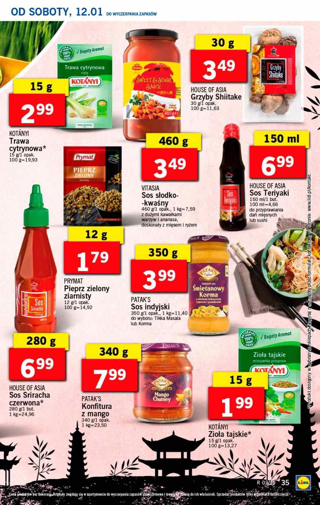 Gazetka promocyjna Lidl do 16/01/2019 str.35