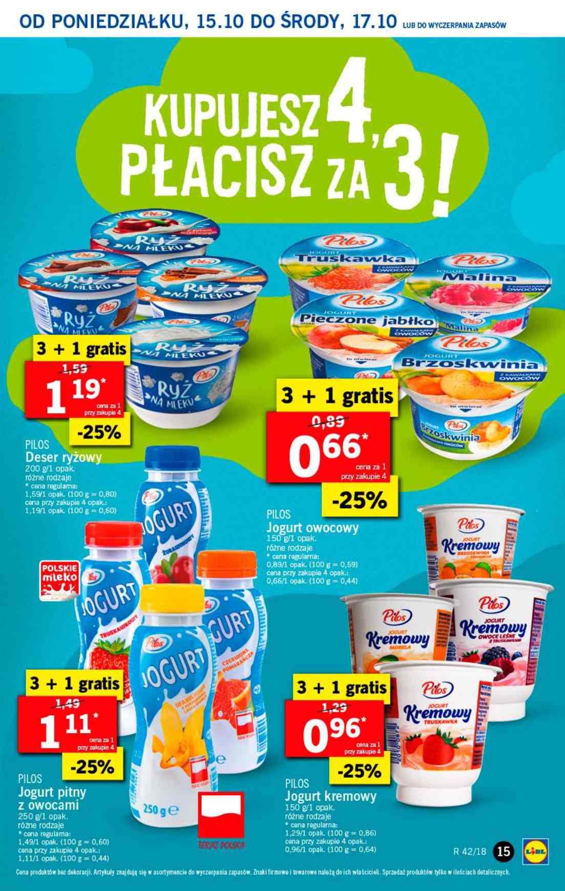 Gazetka promocyjna Lidl do 17/10/2018 str.15