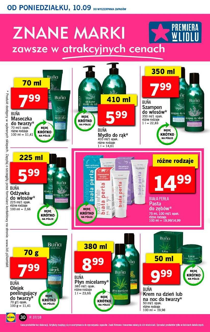 Gazetka promocyjna Lidl do 12/09/2018 str.30