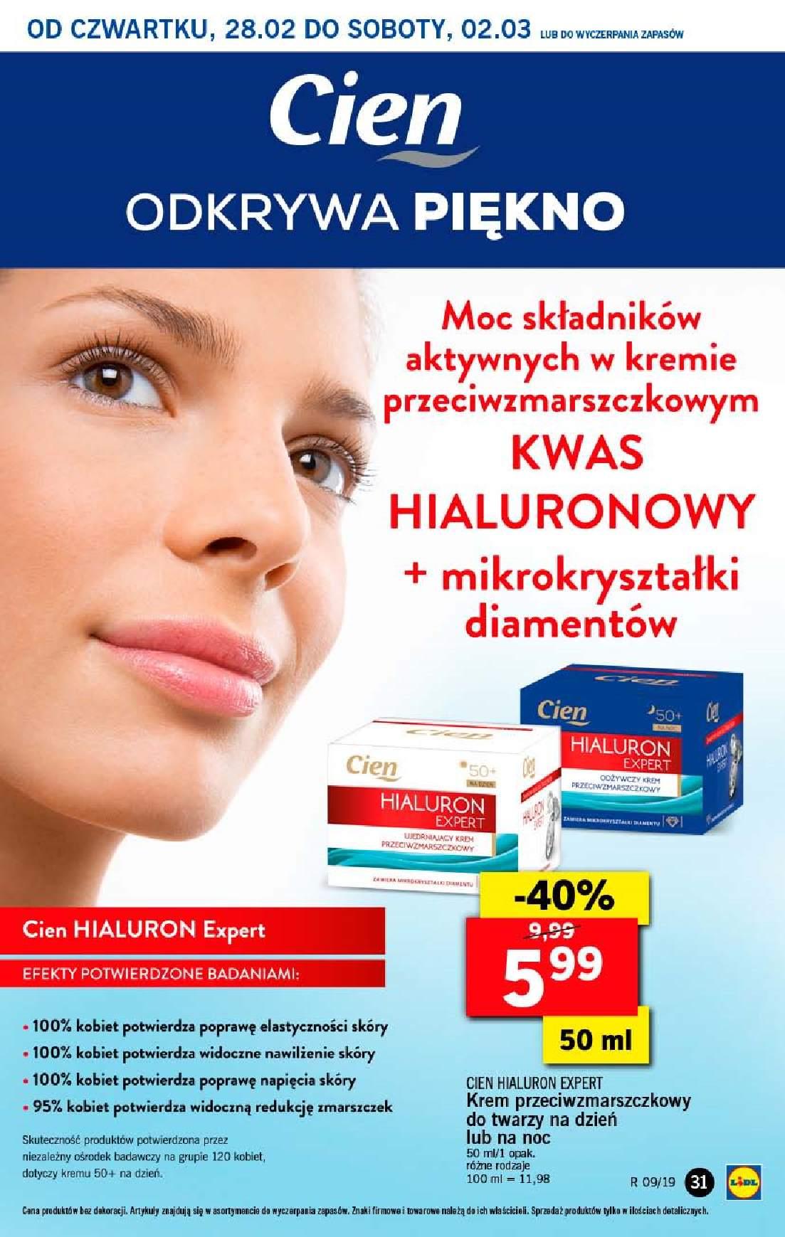 Gazetka promocyjna Lidl do 03/03/2019 str.31