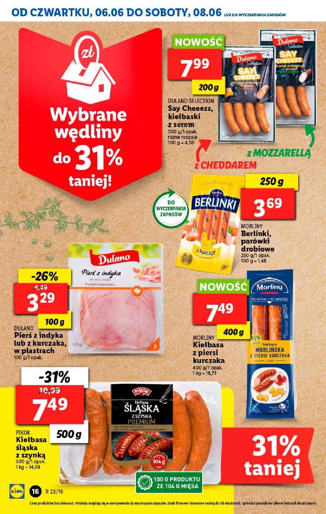 Gazetka promocyjna Lidl do 09/06/2019 str.16