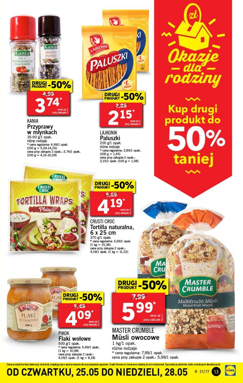 Gazetka promocyjna Lidl do 28/05/2017 str.13