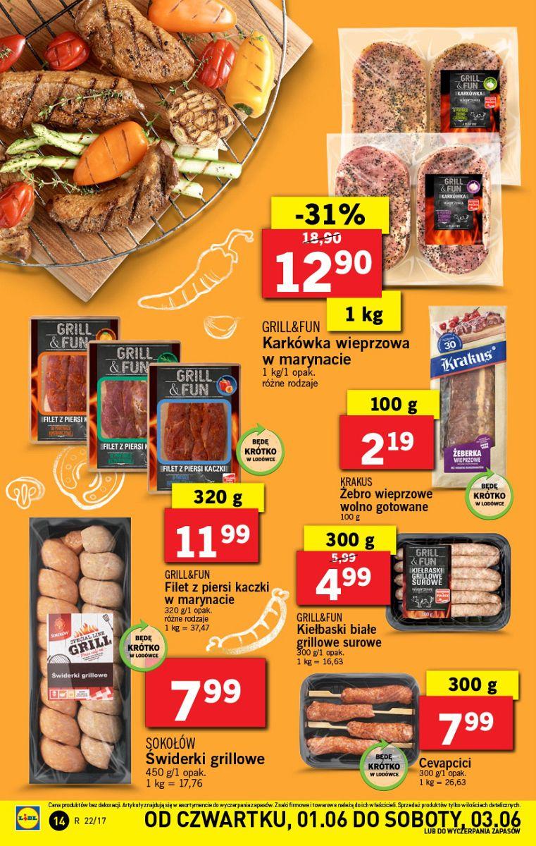 Gazetka promocyjna Lidl do 03/06/2017 str.14