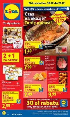 Lidl od czwatku