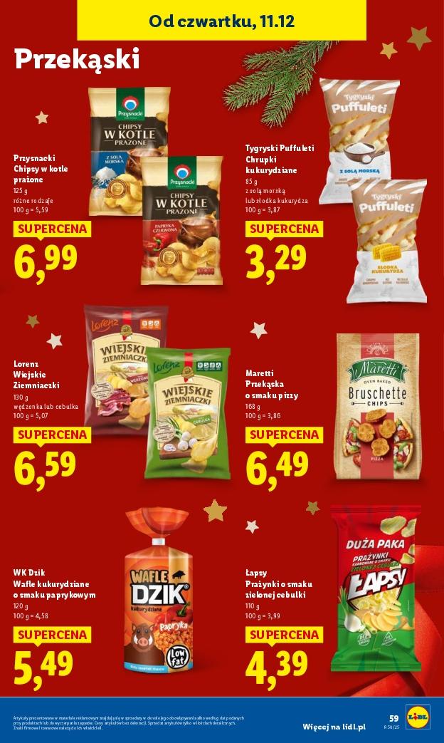 Gazetka promocyjna Lidl do 14/12/2025 str.59