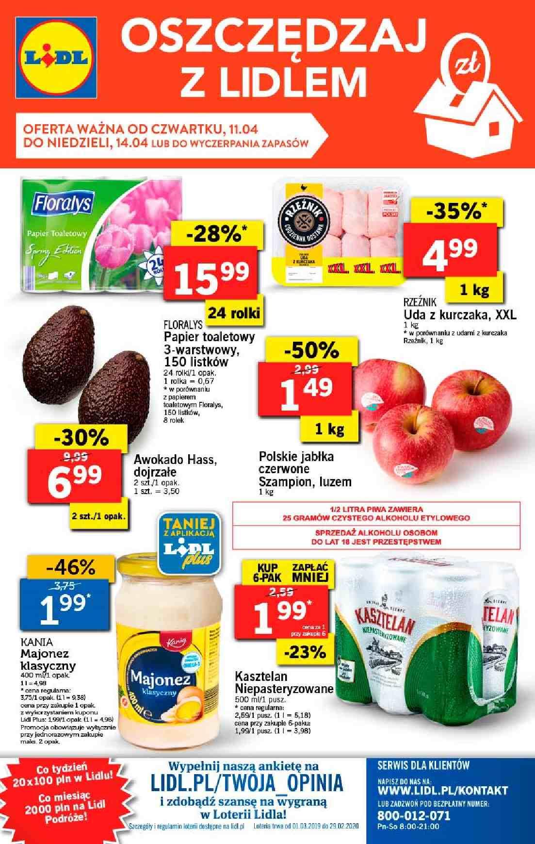 Gazetka promocyjna Lidl do 14/04/2019 str.64