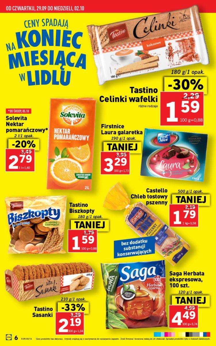 Gazetka promocyjna Lidl do 05/10/2016 str.6