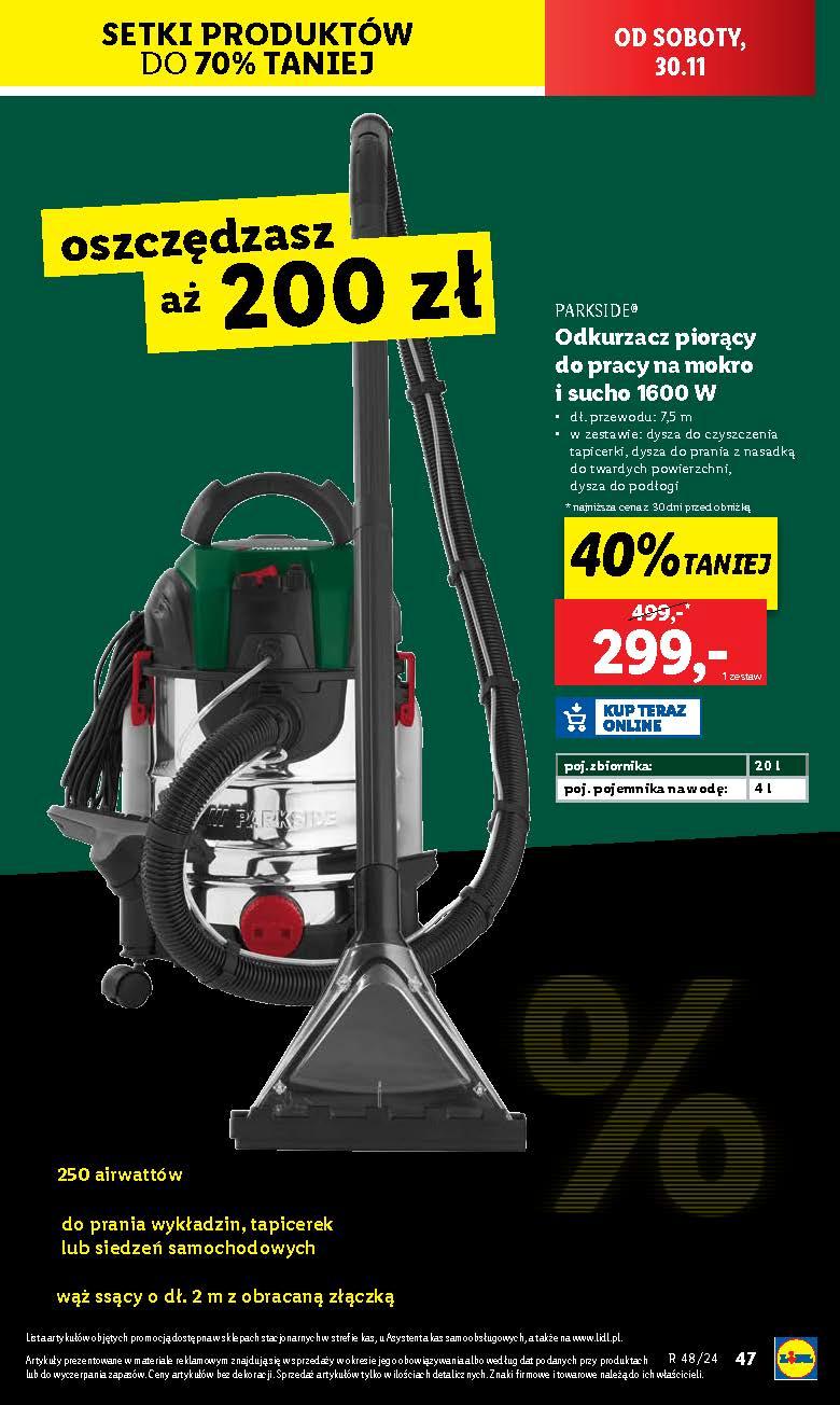 Gazetka promocyjna Lidl do 30/11/2024 str.49