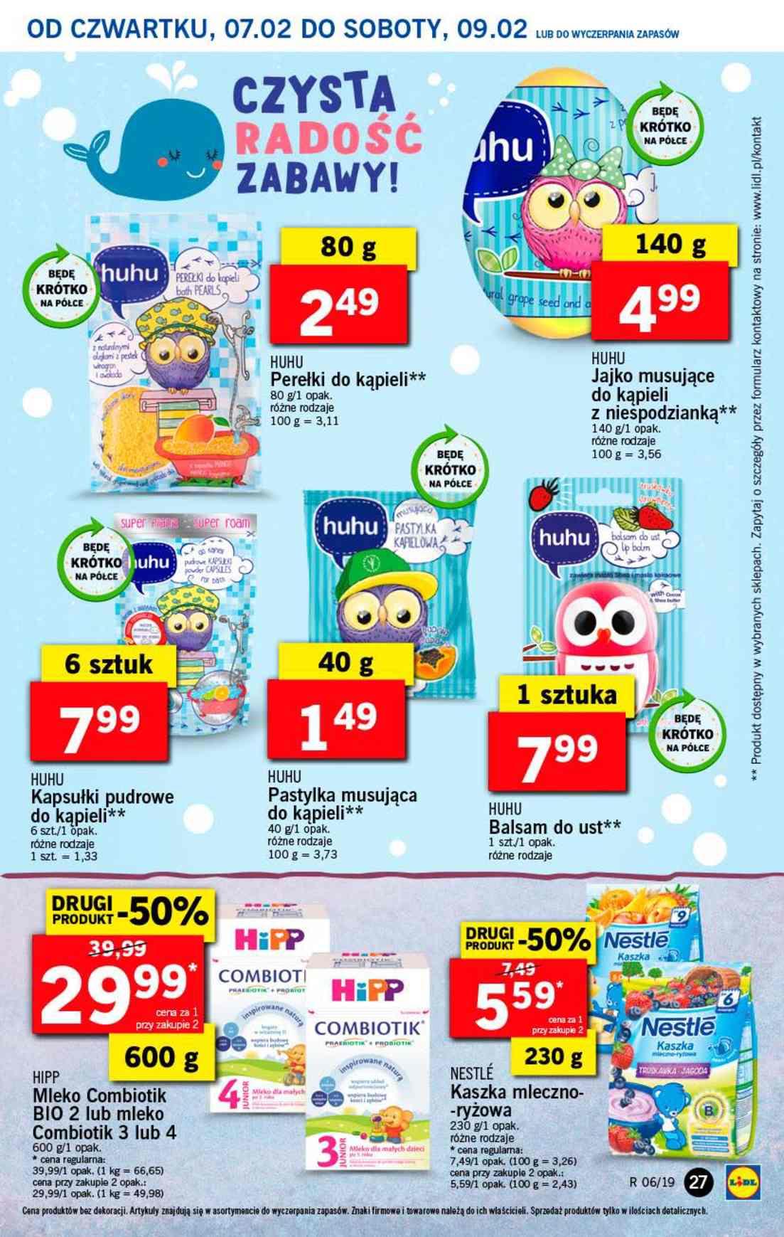 Gazetka promocyjna Lidl do 09/02/2019 str.27