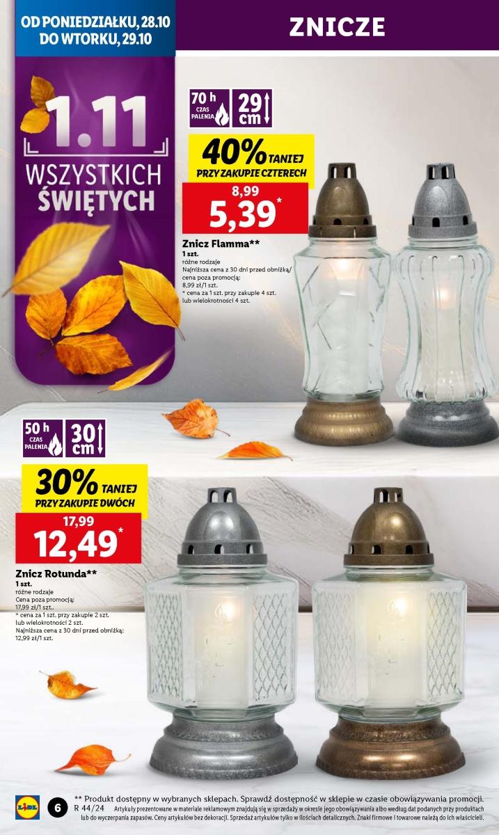 Gazetka promocyjna Lidl do 30/10/2024 str.6