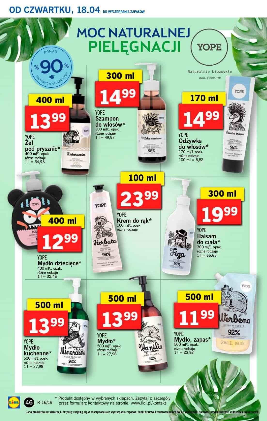 Gazetka promocyjna Lidl do 20/04/2019 str.46