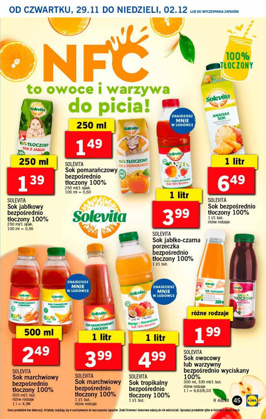 Gazetka promocyjna Lidl do 02/12/2018 str.45