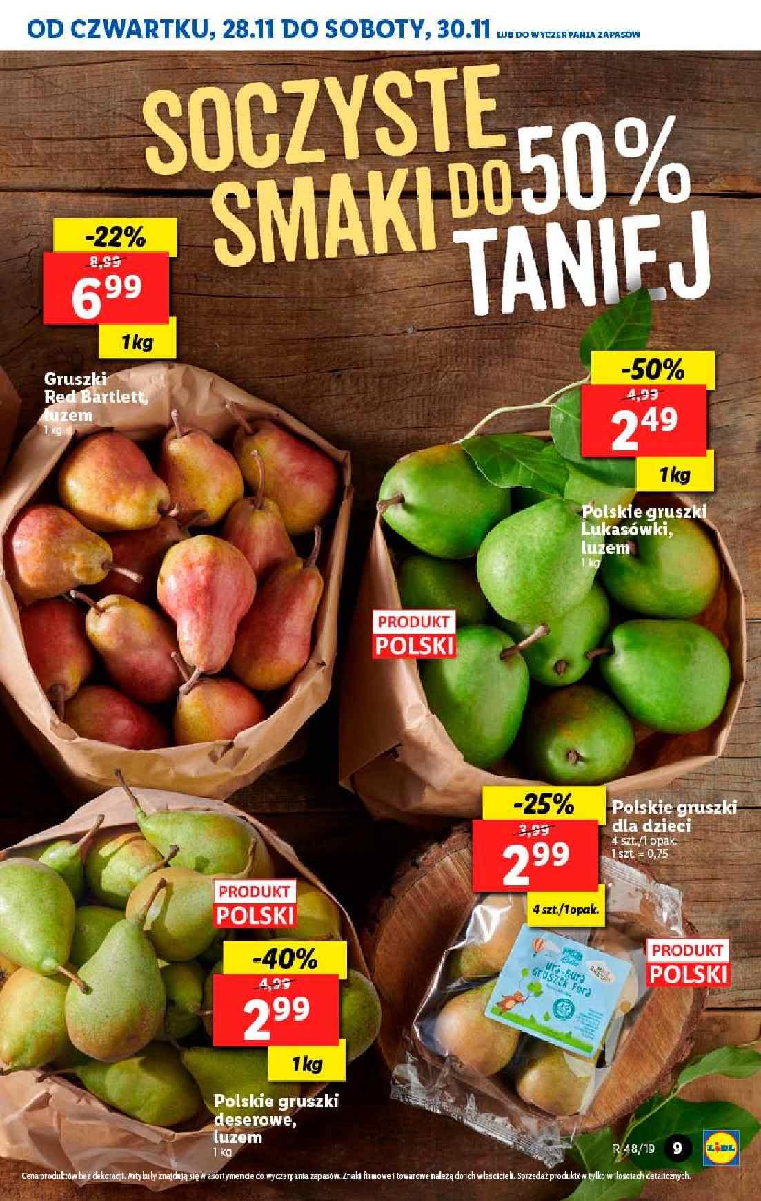 Gazetka promocyjna Lidl do 30/11/2019 str.9