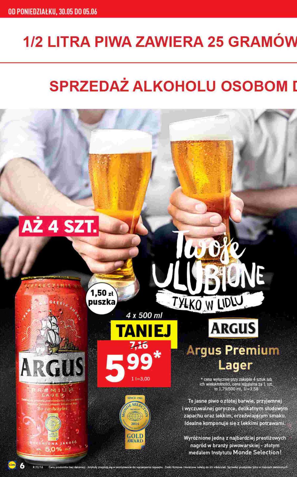 Gazetka promocyjna Lidl do 05/06/2016 str.6