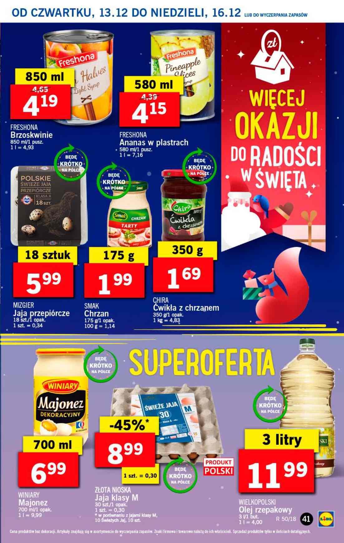 Gazetka promocyjna Lidl do 16/12/2018 str.41