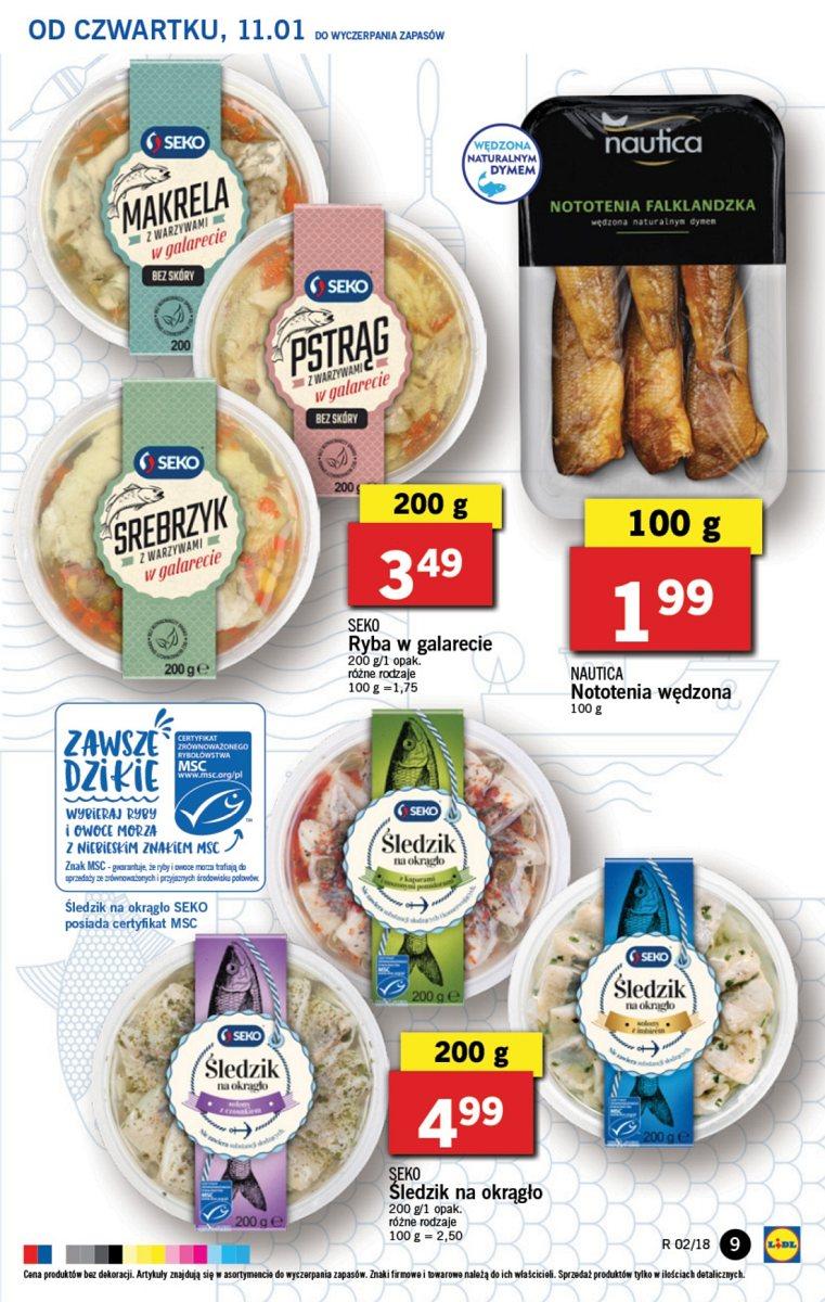 Gazetka promocyjna Lidl do 14/01/2018 str.9