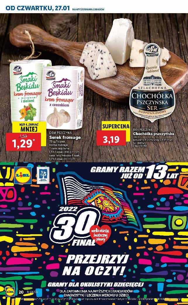 Gazetka promocyjna Lidl do 30/01/2022 str.20