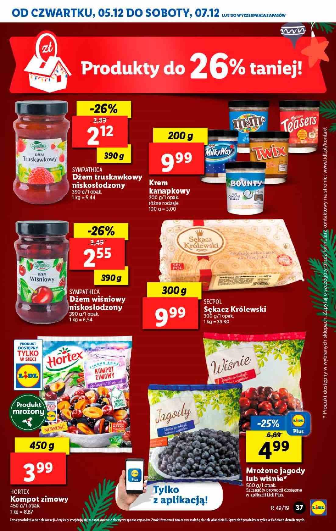 Gazetka promocyjna Lidl do 07/12/2019 str.37