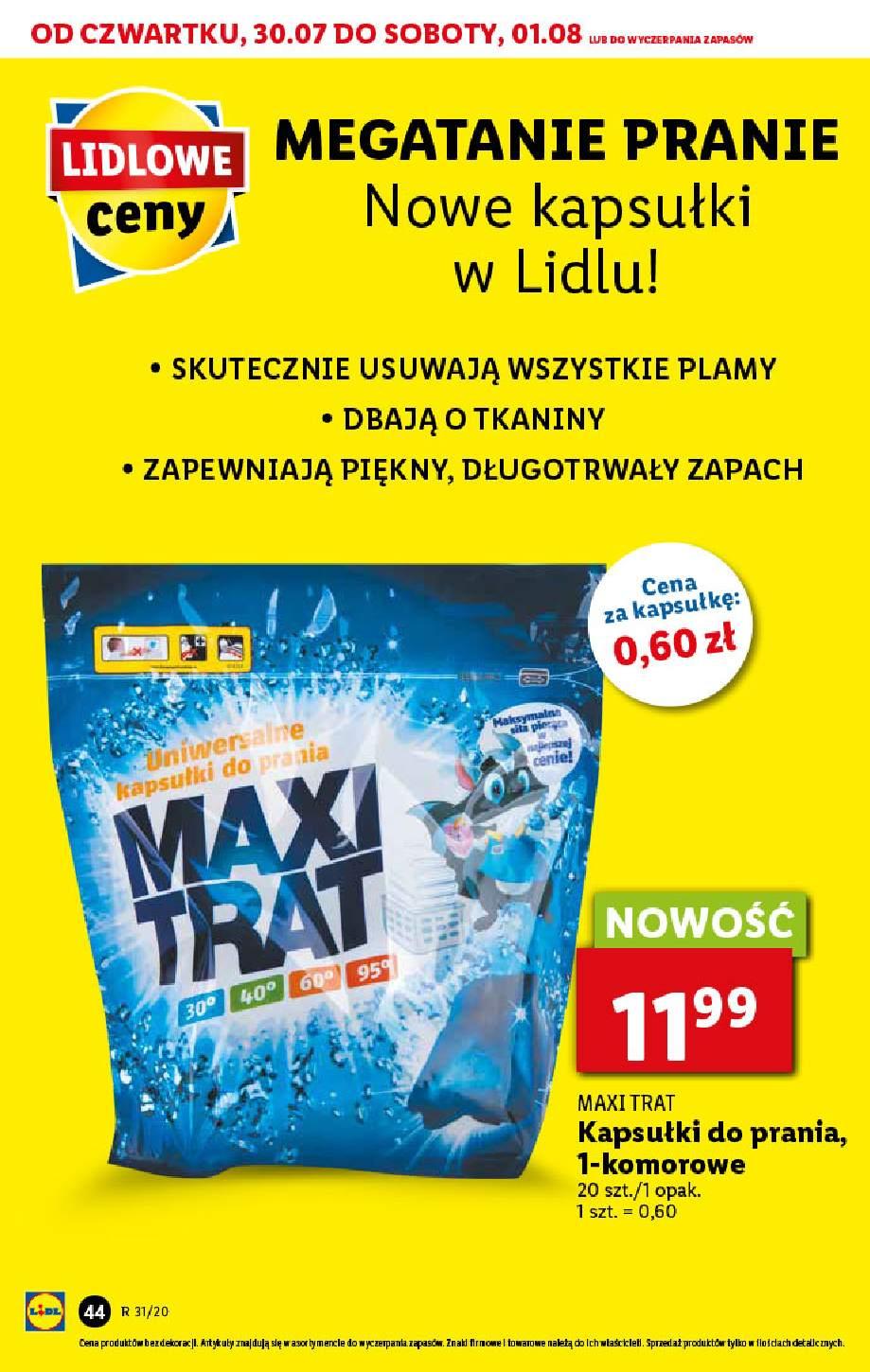 Gazetka promocyjna Lidl do 01/08/2020 str.44