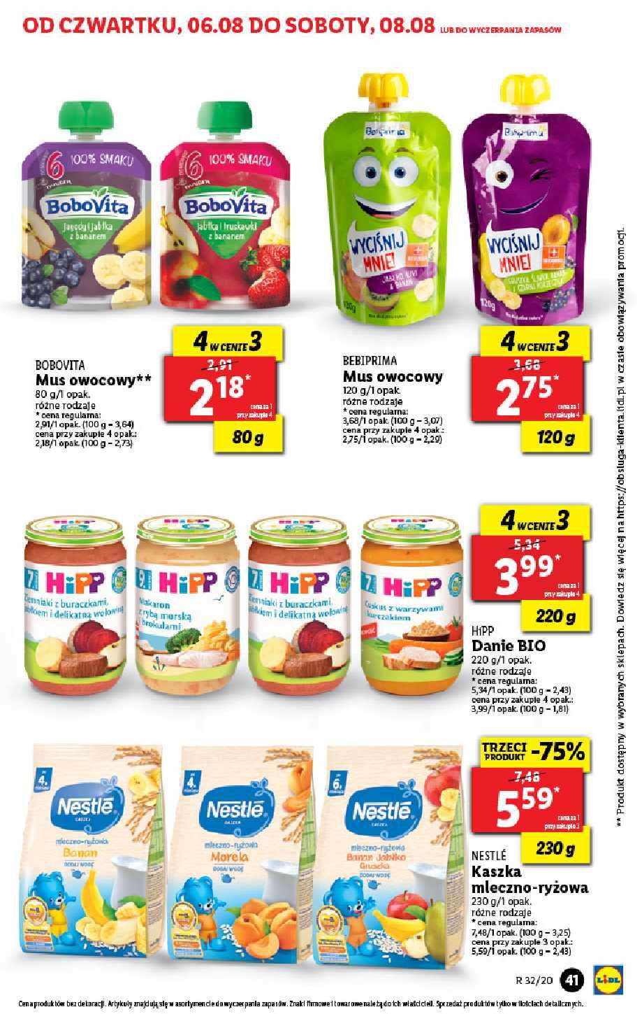 Gazetka promocyjna Lidl do 08/08/2020 str.41