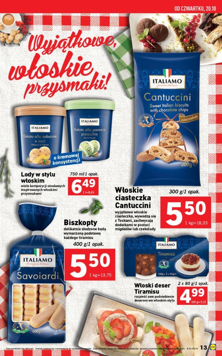 Gazetka promocyjna Lidl do 26/10/2016 str.13