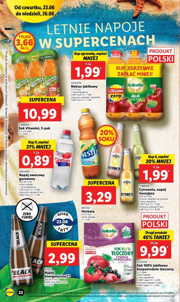 Gazetka promocyjna Lidl do 26/06/2022 str.22