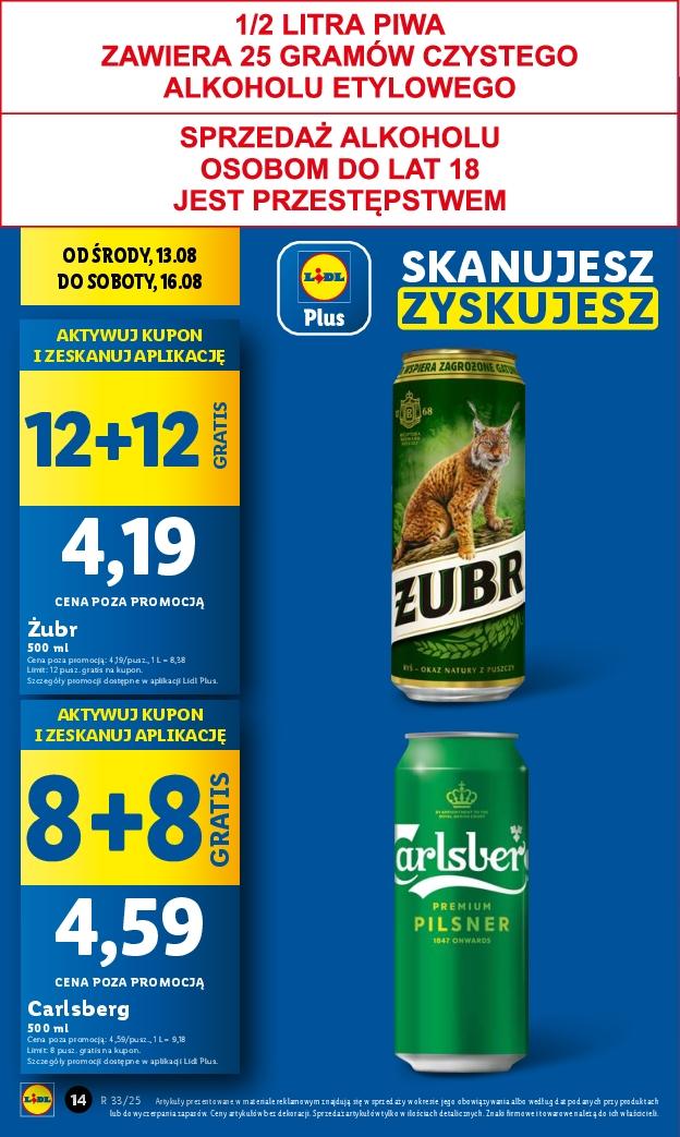 Gazetka promocyjna Lidl do 16/08/2025 str.14