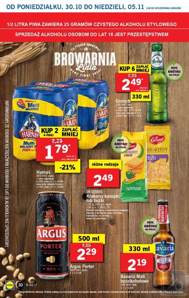 Gazetka promocyjna Lidl do 31/10/2017 str.30