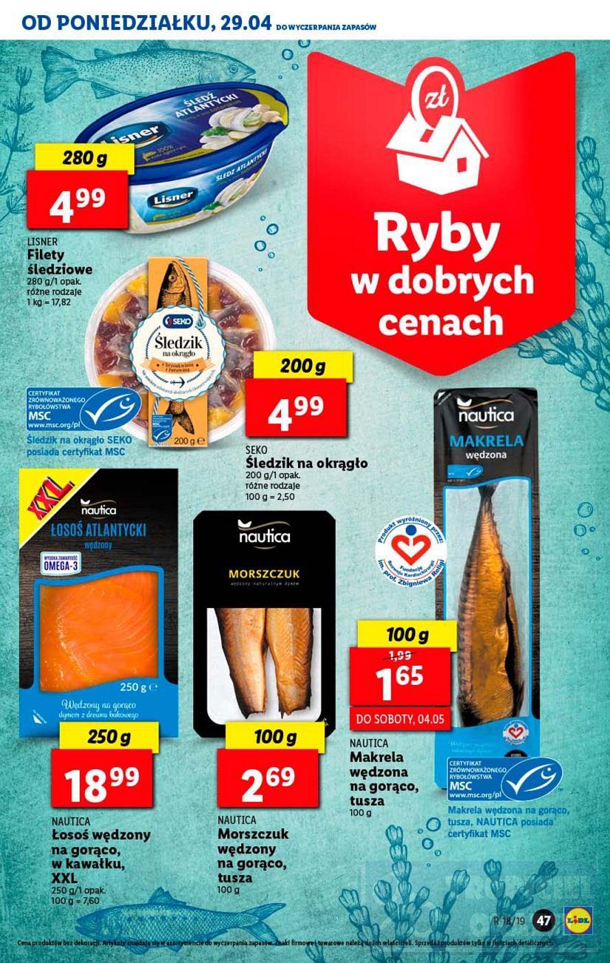 Gazetka promocyjna Lidl do 04/05/2019 str.47