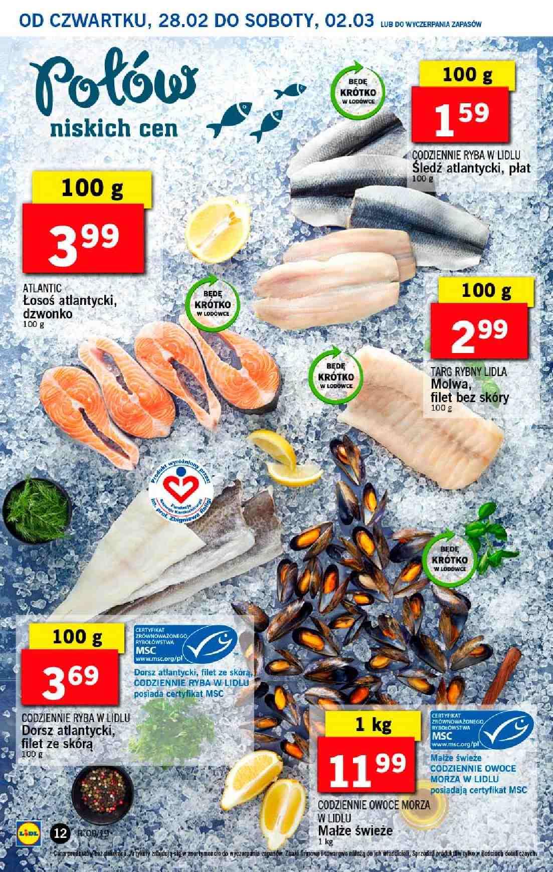 Gazetka promocyjna Lidl do 03/03/2019 str.12