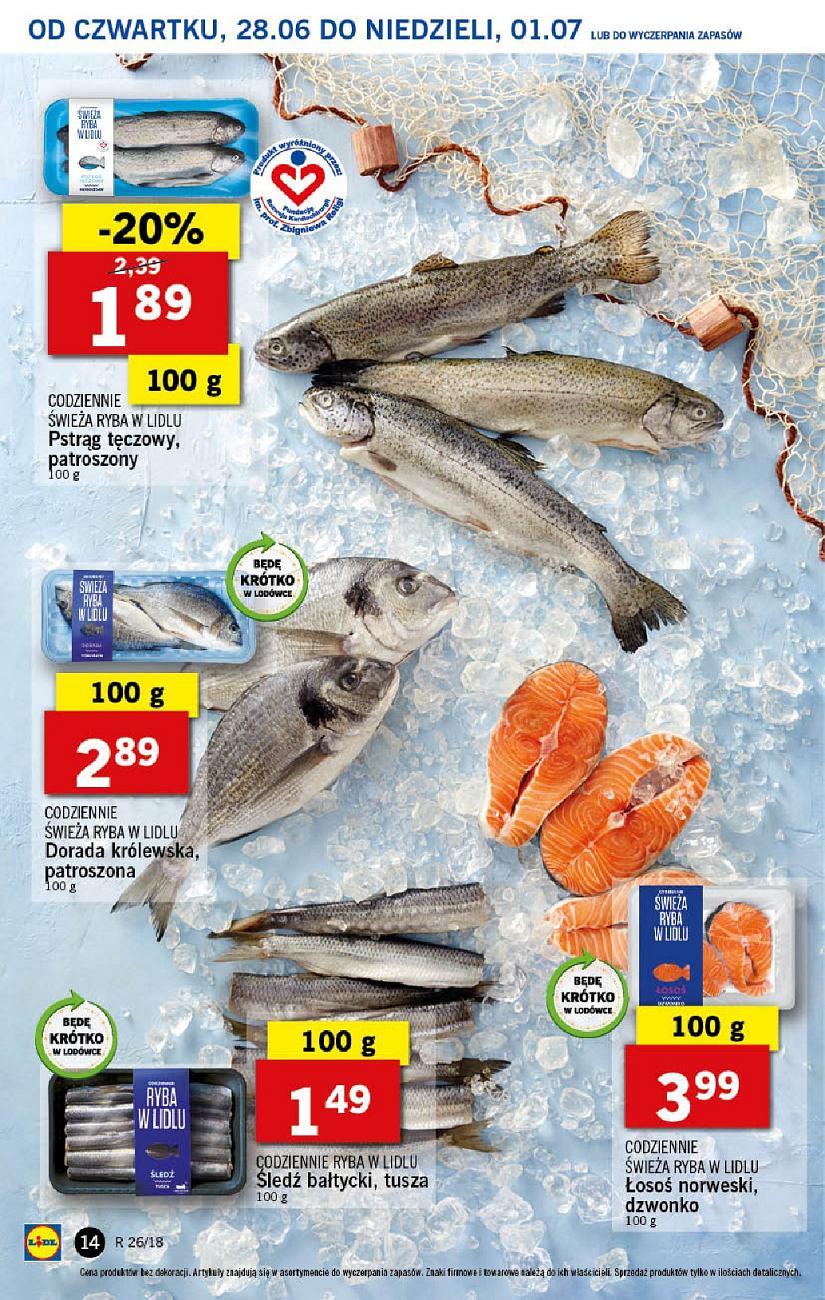 Gazetka promocyjna Lidl do 01/07/2018 str.14